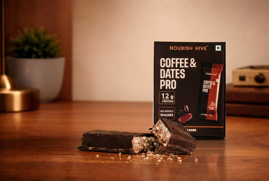 Coffee and Dates 12g Protein Bar- Pack of 8