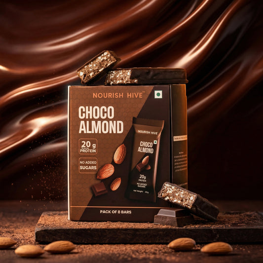 Choco Almond Pro 20g Protein- Pack of 8